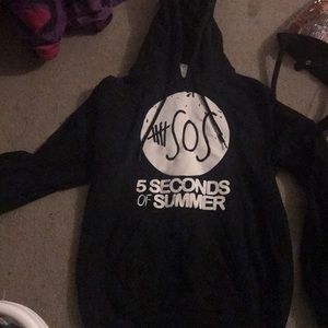 Black Five Seconds of Summer hoodie